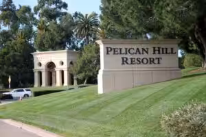 Pelican Resort Entrance Sign Pelican Resort Entrance Sign