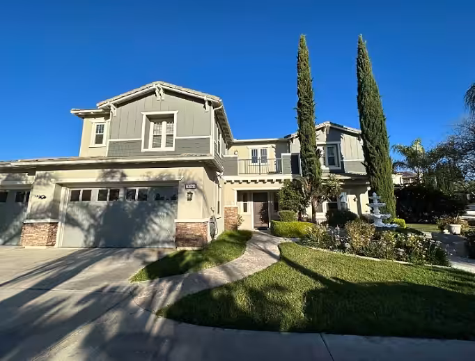 Exterior of a house