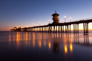 Huntington beach in california