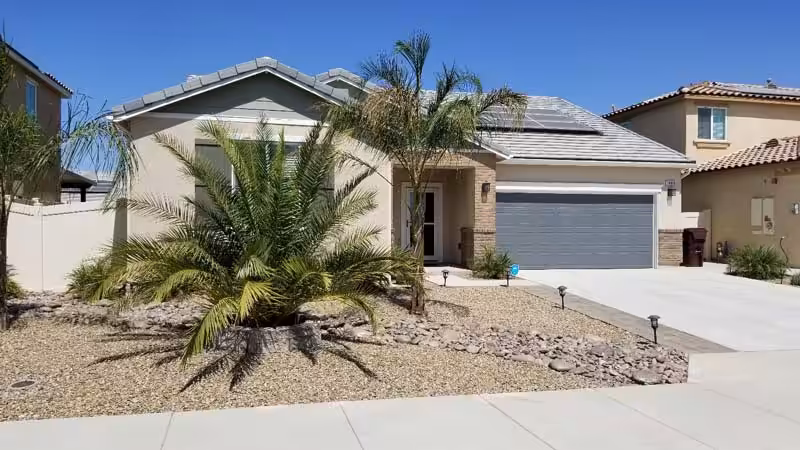 external shot of a home in southern california