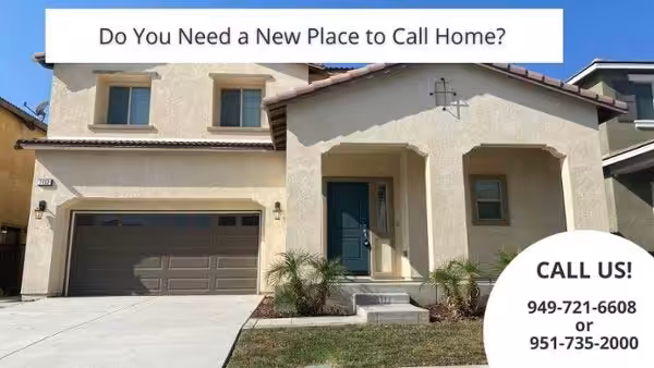 Do You Need at New Place to Call Home? Contact Us An exterior shot of a home