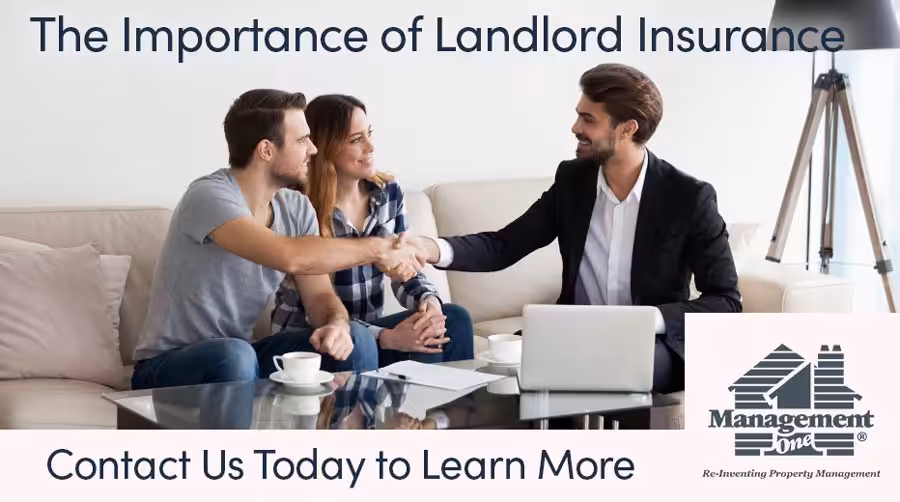 The Importance of Landlord Insurance. Contact us to Learn More Insurance agent shaking hands with a couple client