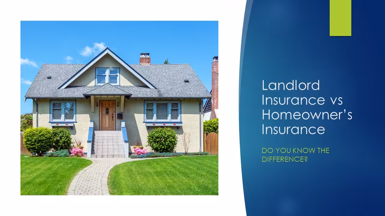 How Do You Handle Maintenance On My Property? Landlord insurance vs homeowner's insurance