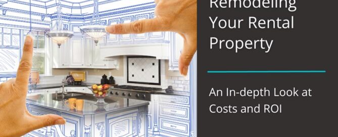 a mockup of a kitchen remodel