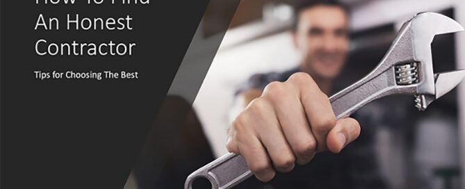 a contractor holding a wrench