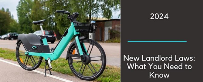 e-bike parked on a boulevard