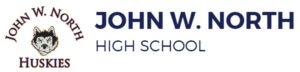 John w. North high school logo
