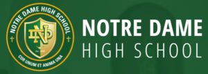 Notre dame high school logo