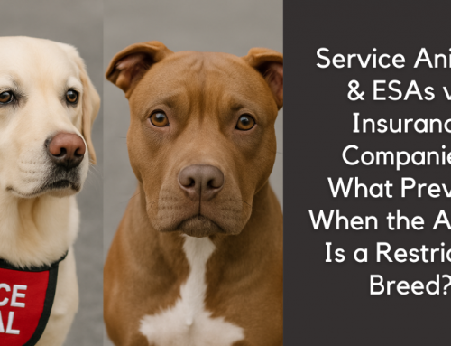 Service Animals & ESAs vs. Insurance Companies: What Prevails When the Animal Is a Restricted Breed?