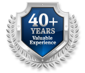 40+ years of valuable experience