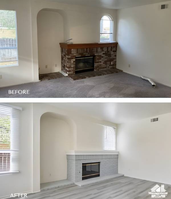 Family Room with Fireplace