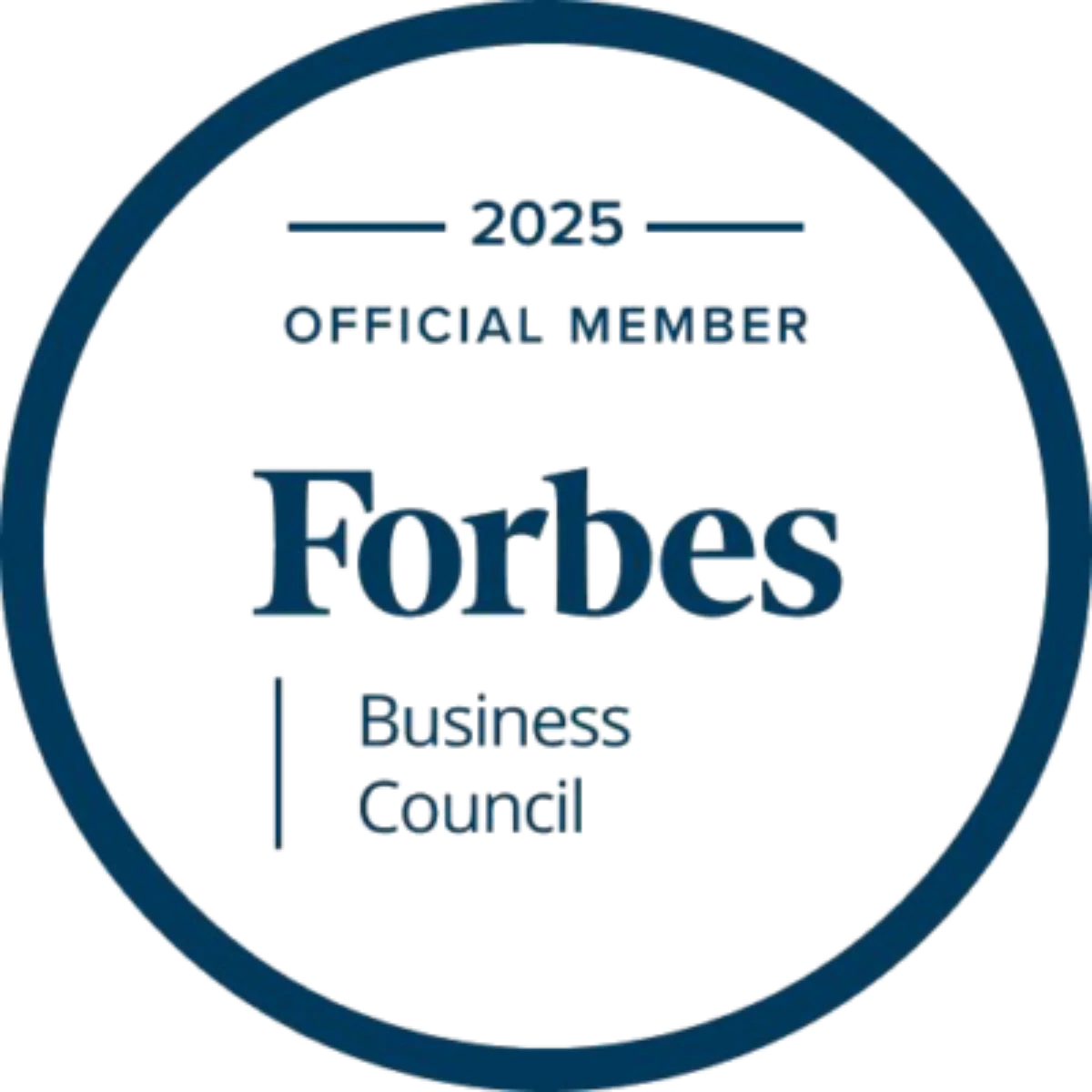 Forbes Business Council member badge