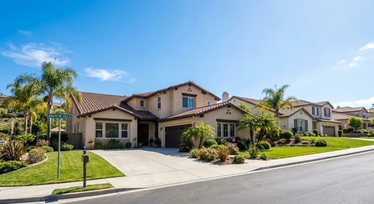 Mediterranean homes in Anaheim Hills