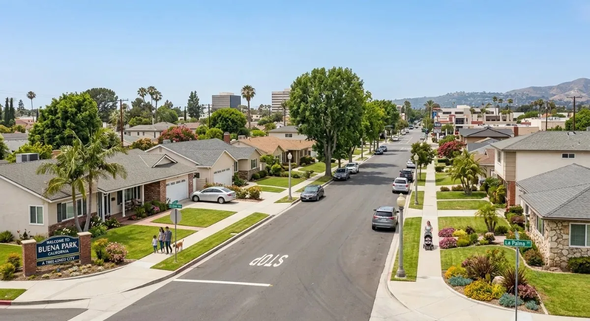 Property managed by Management One in Buena Park Orange County