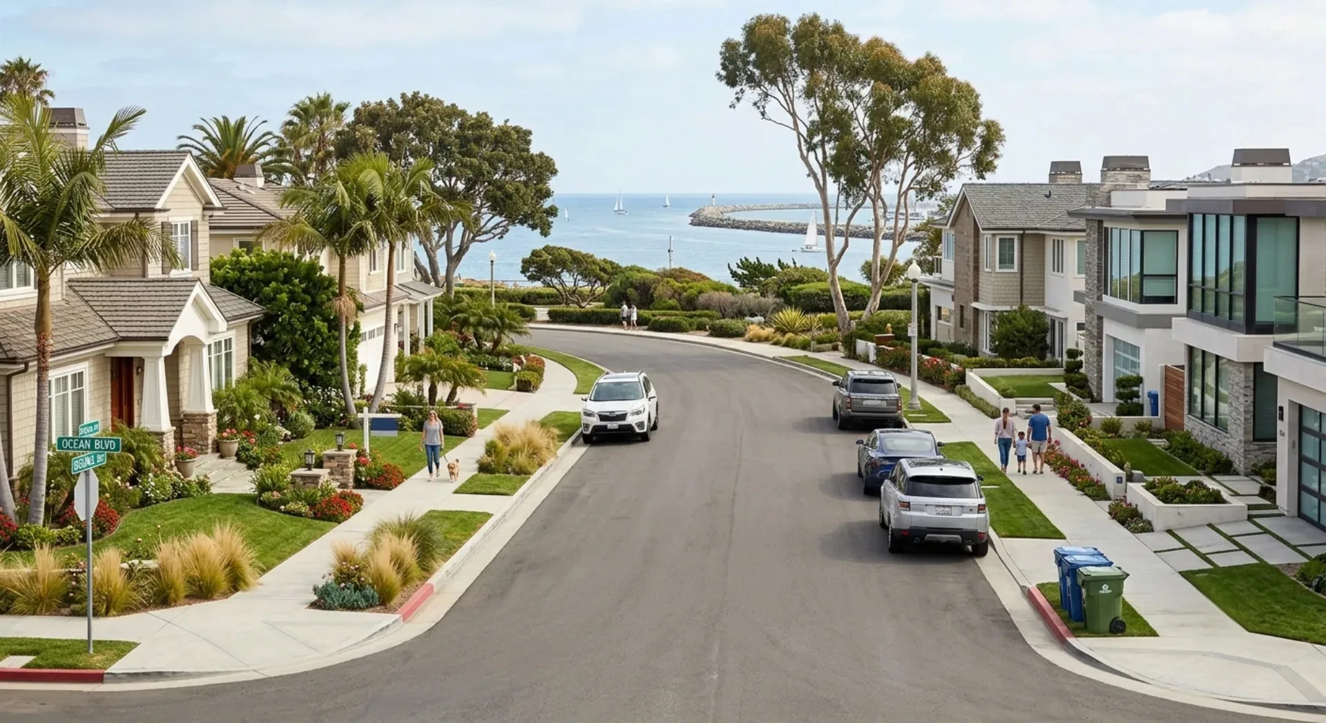 Property managed by Management One in Corona Del Mar Orange County