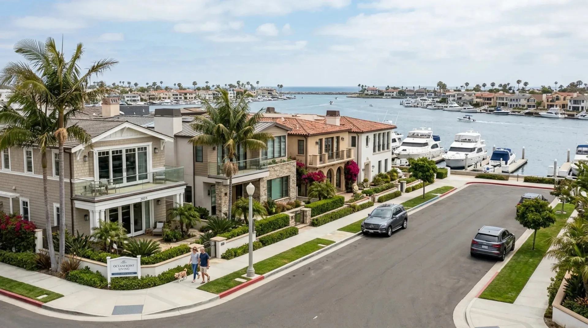 Property managed by Management One in Newport Beach Orange County