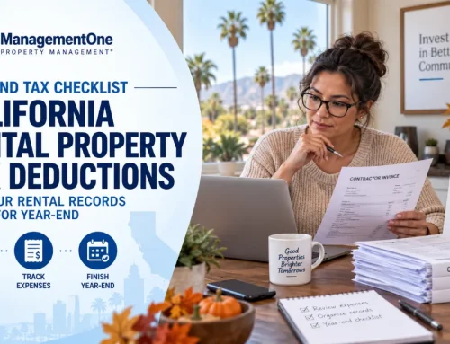 Rental Property Tax Deductions: The Year-End Checklist Every California Owner Should Run Before December 31